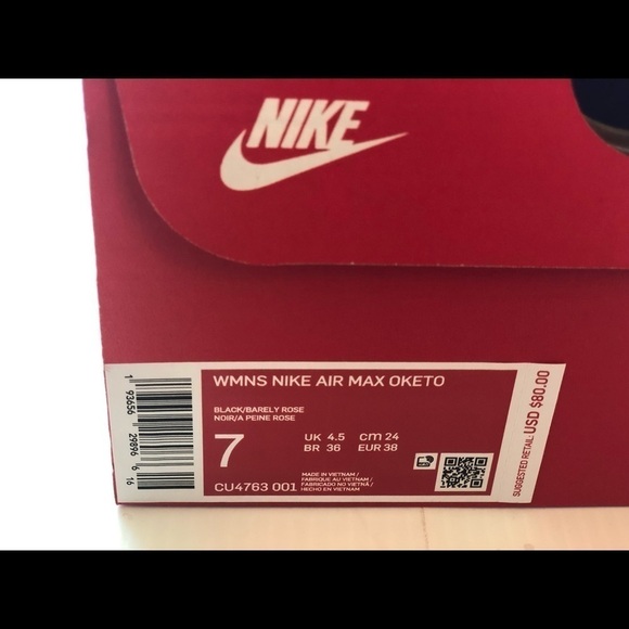 Nike Air Max Oketo Shoes Black - Picture 6 of 8